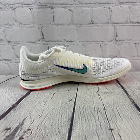 Nike Spike Flat - White Flash Crimson Black AQ3610-100 - Sz M12 W13.5